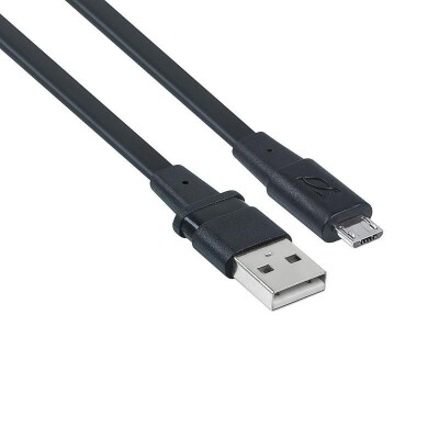 RIVACASE PS6000 BK12 Micro USB cable 1.2m Μαύρο